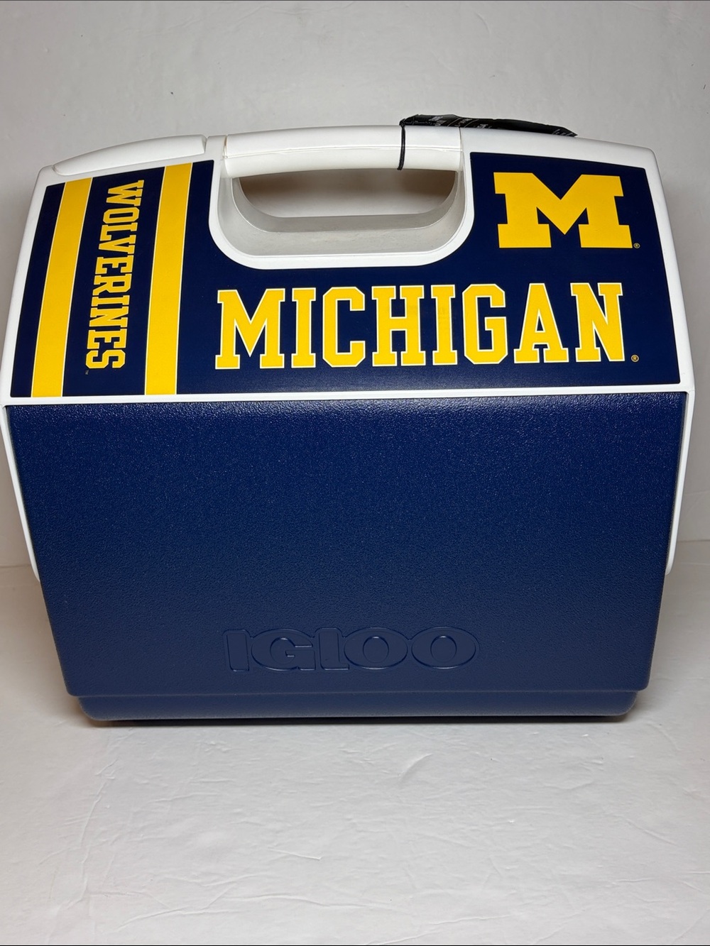 U of Michigan Wolverines Igloo Cooler 30 Cans 16 Qt Playmate Elite NWT